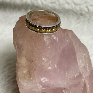 Evan Kensington Spinner ring size 5